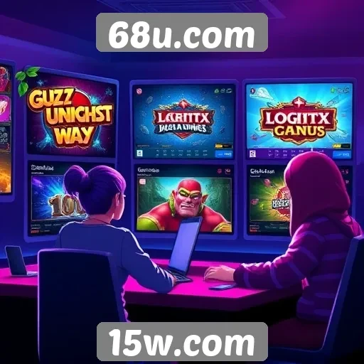 Popularidade crescente dos jogos online no 68u.com