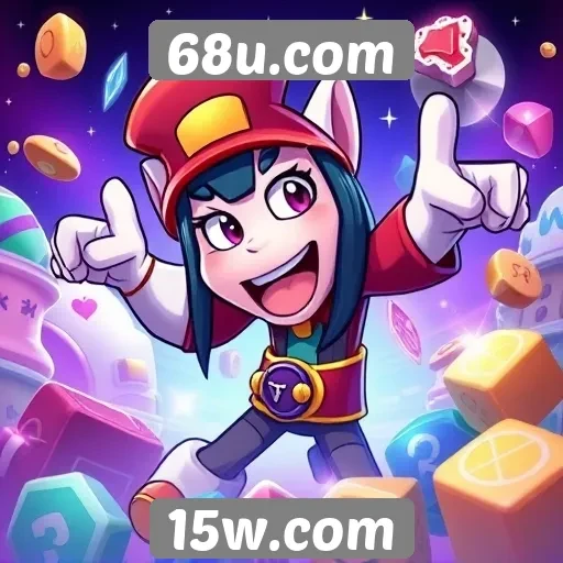 Variedade de jogos disponíveis no 68u.com